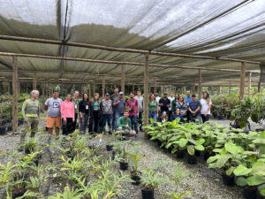 1º Encontro Nacional da Nativas Brasil, na Reserva Florestal Legado das Águas. Foto: Iara Borges.